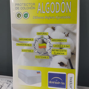 Imagen de Protector termo due protegido lateral impermeble algodón 100%1